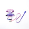Blush Lavender Ombré Dog Harness & Leash Set